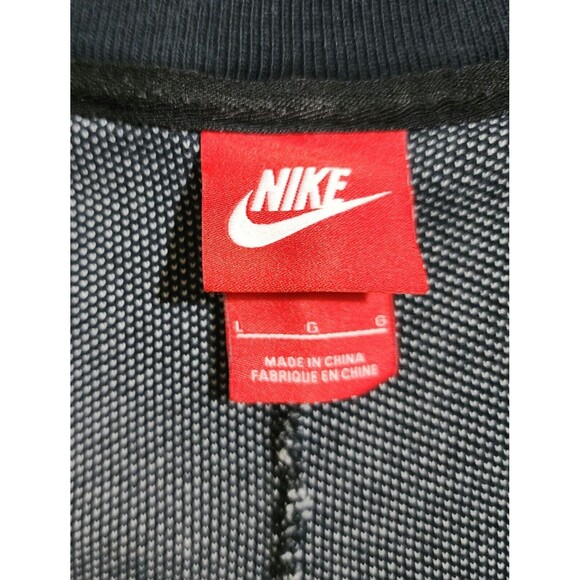 Nike Soul Cycle Mens Cotton Short Sleeve T-Shirt Grey Colorblock High-Low Size L - Picture 7 of 9